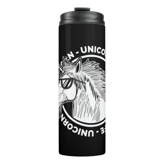 Unicorn Life Thermosbecher (Vorderseite)