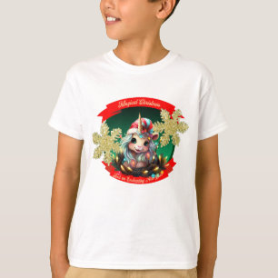 Unicorn Light Christmas T-Shirt