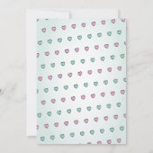 Unicorn Lila Birthday Party - Parco Civico-Ciani Einladung (Rückseite)