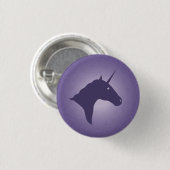 Unicorn-lila Knopf Button (Vorne & Hinten)