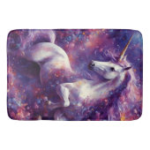 Unicorn Lila Mane Badematte (Vorderseite)