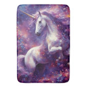 Unicorn Lila Mane Badematte (Vorderseite Vertikal)