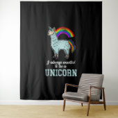 Unicorn Llama Wandteppich (Beispiel)