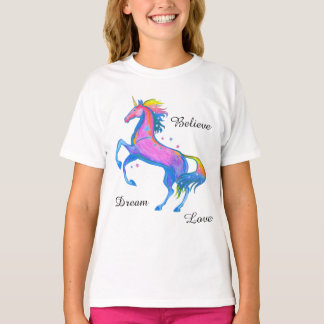 Unicorn Long Sleeve Hemd T-Shirt