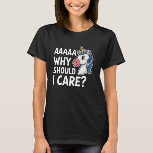 Unicorn Lover, warum es ein lustiges grafisches De T-Shirt