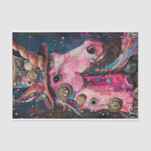 Unicorn Lyfe1 Seidenpapier (Vorderseite)