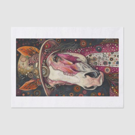 Unicorn Lyfe7 Seidenpapier (Vorderseite)