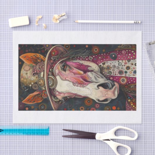 Unicorn Lyfe7 Seidenpapier (Handwerk)