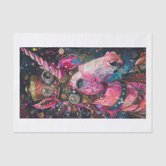 Unicorn Lyfe8 Seidenpapier (Vorderseite)