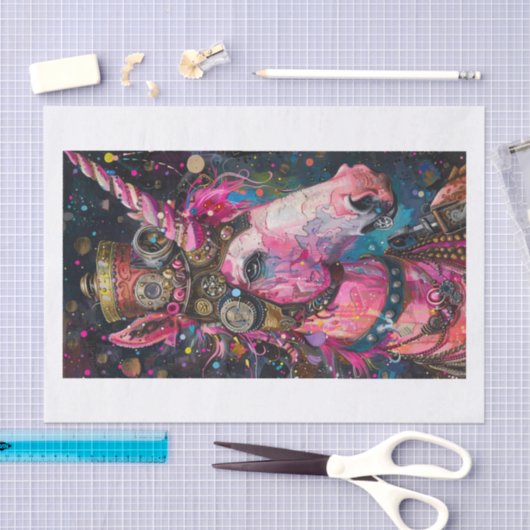 Unicorn Lyfe8 Seidenpapier (Handwerk)