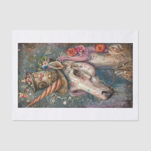 Unicorn Lyfe 16 Seidenpapier (Vorderseite)