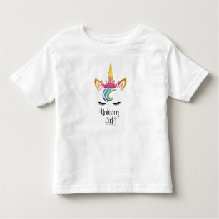 Unicorn-Mädchen, Kleinkind T-shirt