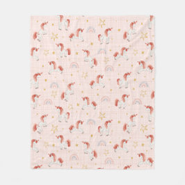 Unicorn Magic Baby Blanket Fleecedecke