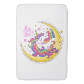 Unicorn Magic Bath Mat Badematte (Vorderseite Vertikal)