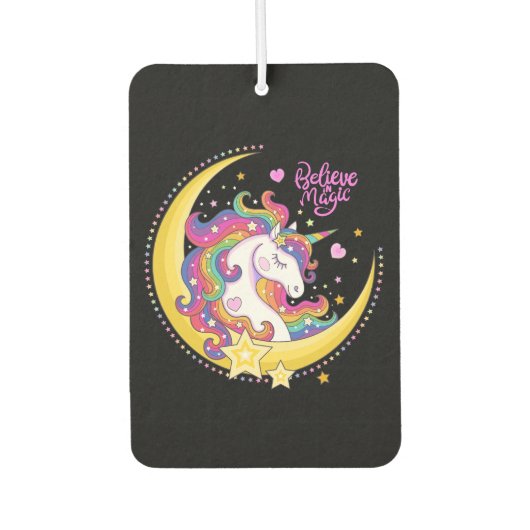 Unicorn Magic Car Freshener Autolufterfrischer (Vorderseite)