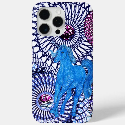 Unicorn Magic Case-Mate iPhone Hülle (Rückseite)