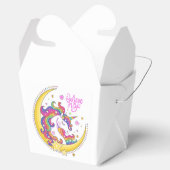 Unicorn Magic Favor Box Geschenkschachtel (Geöffnet)