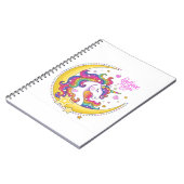 Unicorn Magic Foto Notebook Notizblock (Linke Seite)