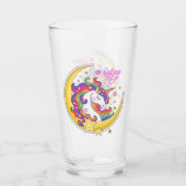 Unicorn Magic Glass Tumbler (Vorderseite)