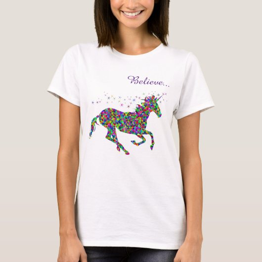 Unicorn Magic Glaube Frauen Tee (Vorderseite)