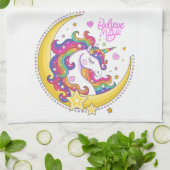 Unicorn Magic Kitchtuch Geschirrtuch (Gefaltet)