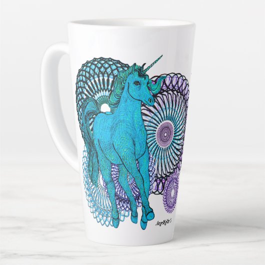 Unicorn Magic Milchtasse (Linke Ecke)