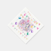 Unicorn Magic Napkins Serviette (Ecke)