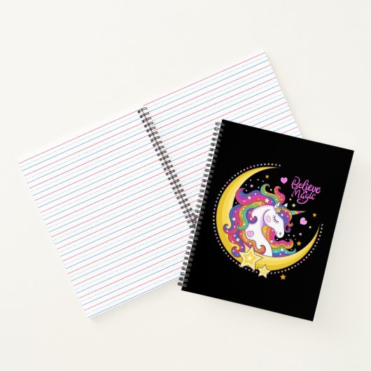 Unicorn Magic Notebook Notizblock (Innenseite)