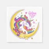 Unicorn Magic Paper Napkins Serviette (Vorderseite)