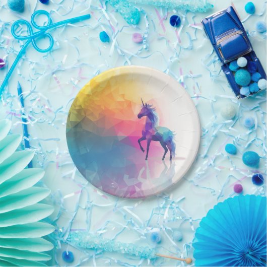 Unicorn Magic Pappteller (Party)