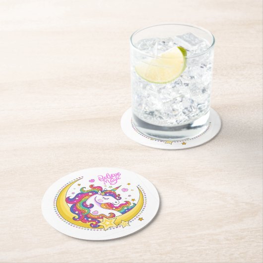 Unicorn Magic Untersetzer (Vor Ort)