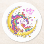Unicorn Magic Untersetzer (Vorderseite)