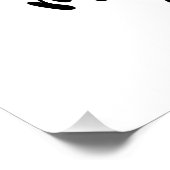 Unicorn Magic Zitat Poster (Ecke)