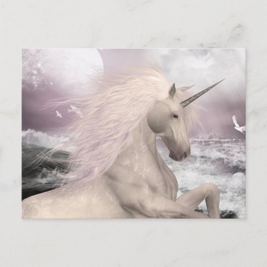 Unicorn Magical Beauty Postkarte (Vorderseite)