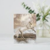 Unicorn Magical Beauty Postkarte (Stehend Vorderseite)