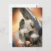 Unicorn Magical Beauty Postkarte (Vorne/Hinten)