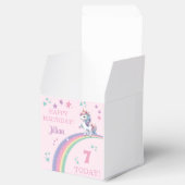 Unicorn Magical Birthday Party Geschenkschachtel (Geöffnet)