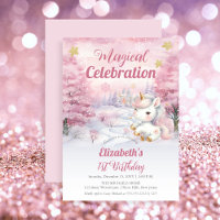 Unicorn Magical Celebration 1. Geburtstag Party