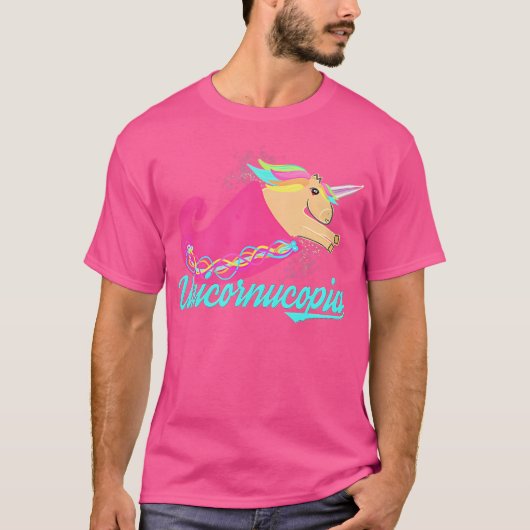 Unicorn Magical Cornucopia Unicornucopia T Shirt (Vorderseite)