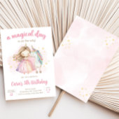 Unicorn Magical Day Birthday Party Einladung