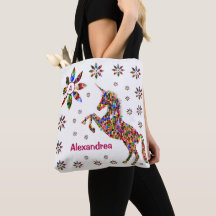 Unicorn Magical Fantasy Glitzer Personalize