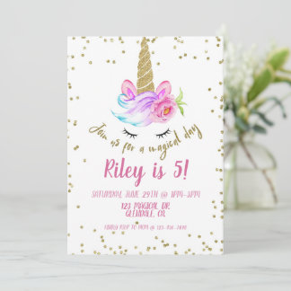 UNICORN, MAGICAL, GEBURTSTAG, KINDER