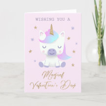 Unicorn Magischer Valentinstag