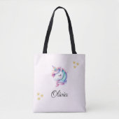 Unicorn Magisches Niedliches Wasser Tasche (Vorderseite)