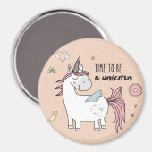 Unicorn Magnet (Vorderseite/Rückseite)
