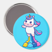 Unicorn Magnet (Vorderseite/Rückseite)