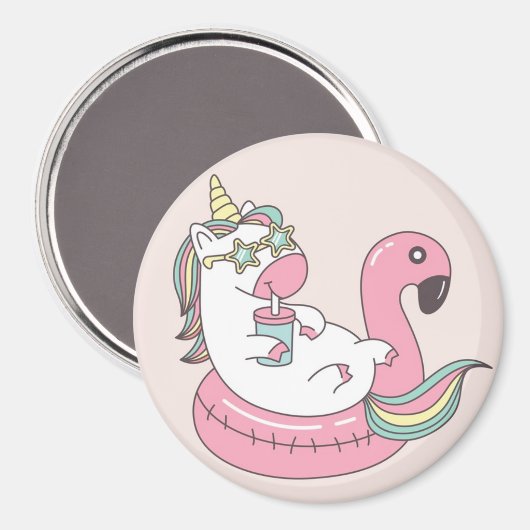 Unicorn Magnet (Vorderseite/Rückseite)