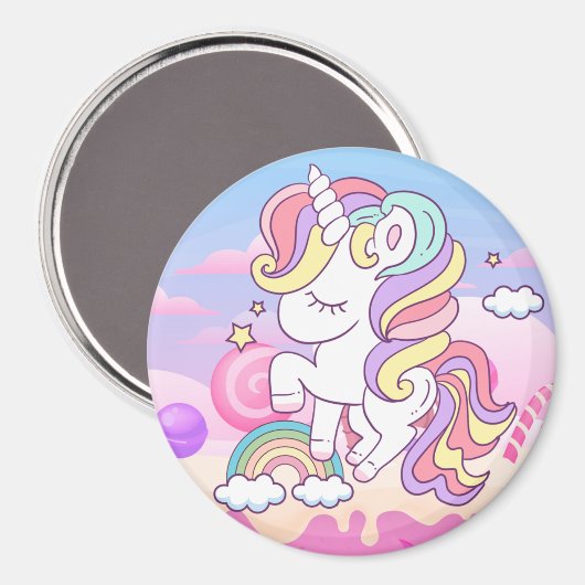 Unicorn Magnet (Vorderseite/Rückseite)