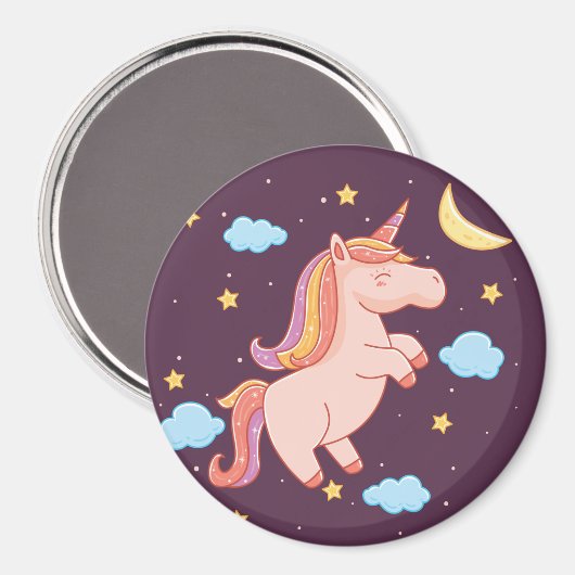 Unicorn Magnet (Vorderseite/Rückseite)