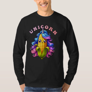 Unicorn Mais Funny Colorful Niedlich Boys Mädchen T-Shirt